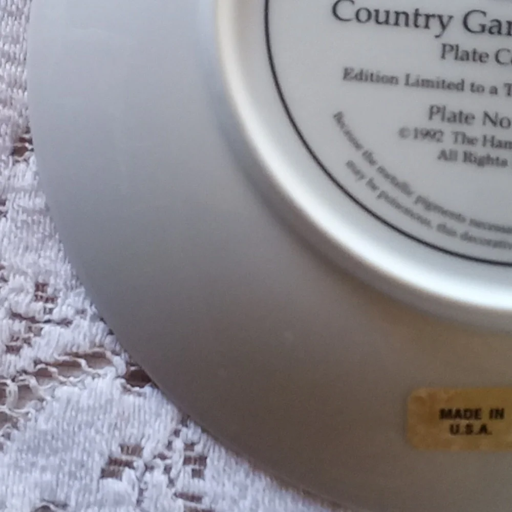 This Side of Heaven by Erin Dertmer decorative plate.